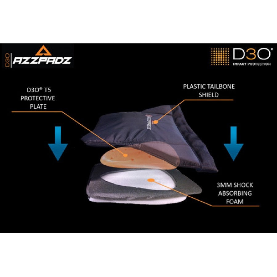 Demon Azzpadz D3O - snowboard stuitje beschermer