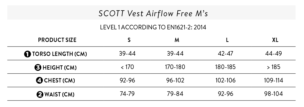 Scott Vest Airflow Free - rugbeschermer snowboard