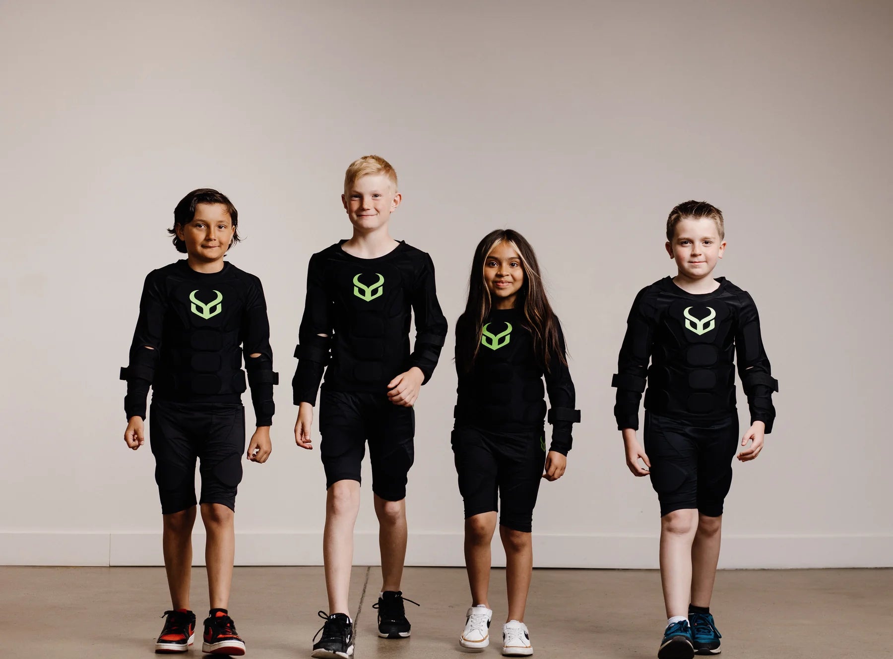 Demon Toddler Shorts  - kinder snowboard crash pants