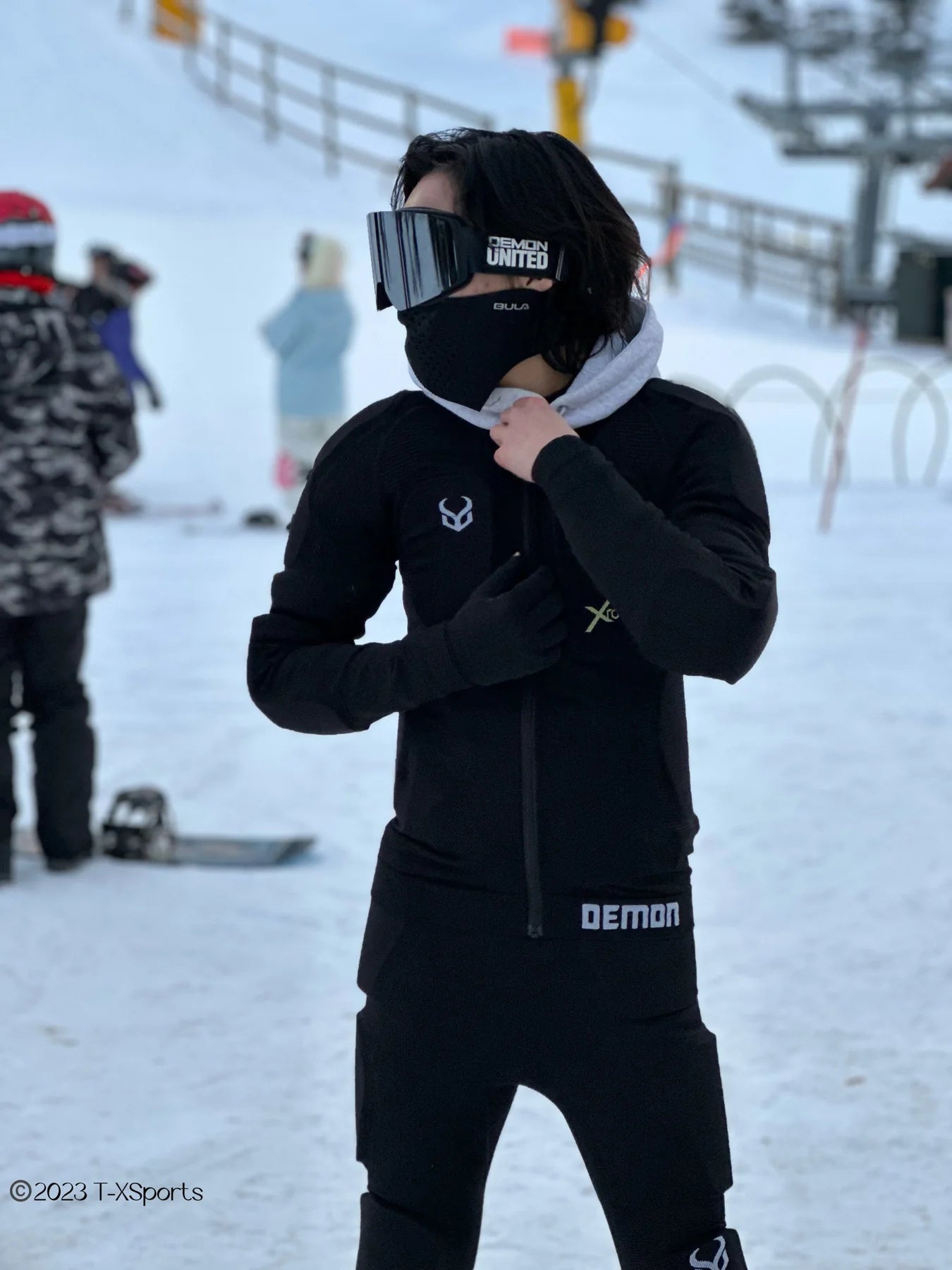 Demon Project X Top XRD - rugbeschermer ski, snowboard, mtb