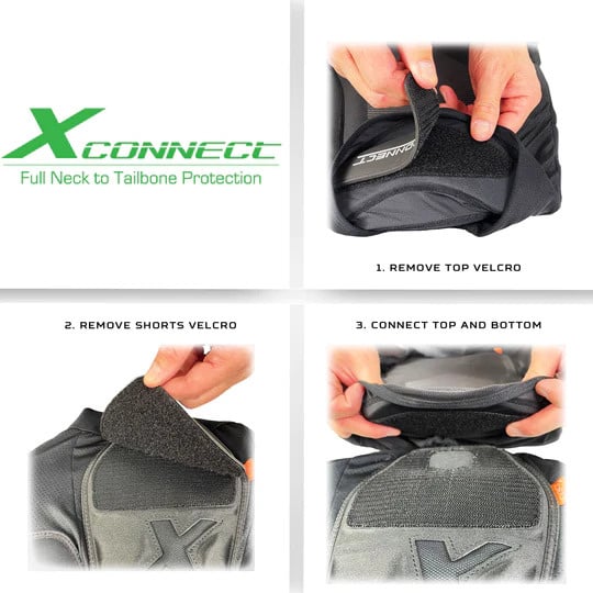 Demon FlexForce X D3O/XRD Top V6 - rugbeschermer snowboard, ski, mtb